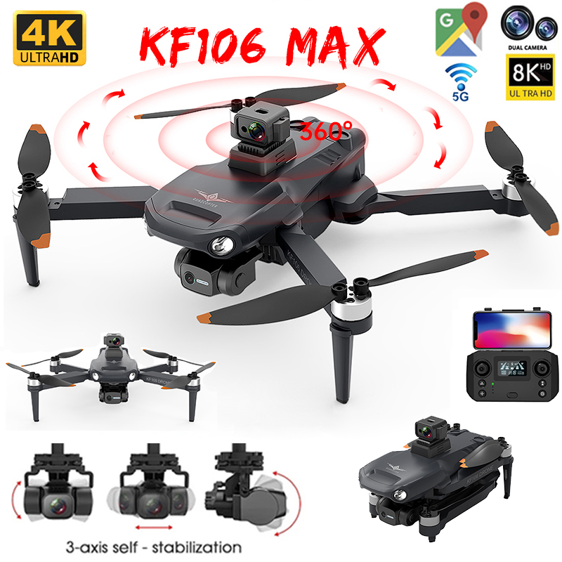 Rc Helicopter Electric - 2022 ใหม่KF106 Max Drone 8K Professional