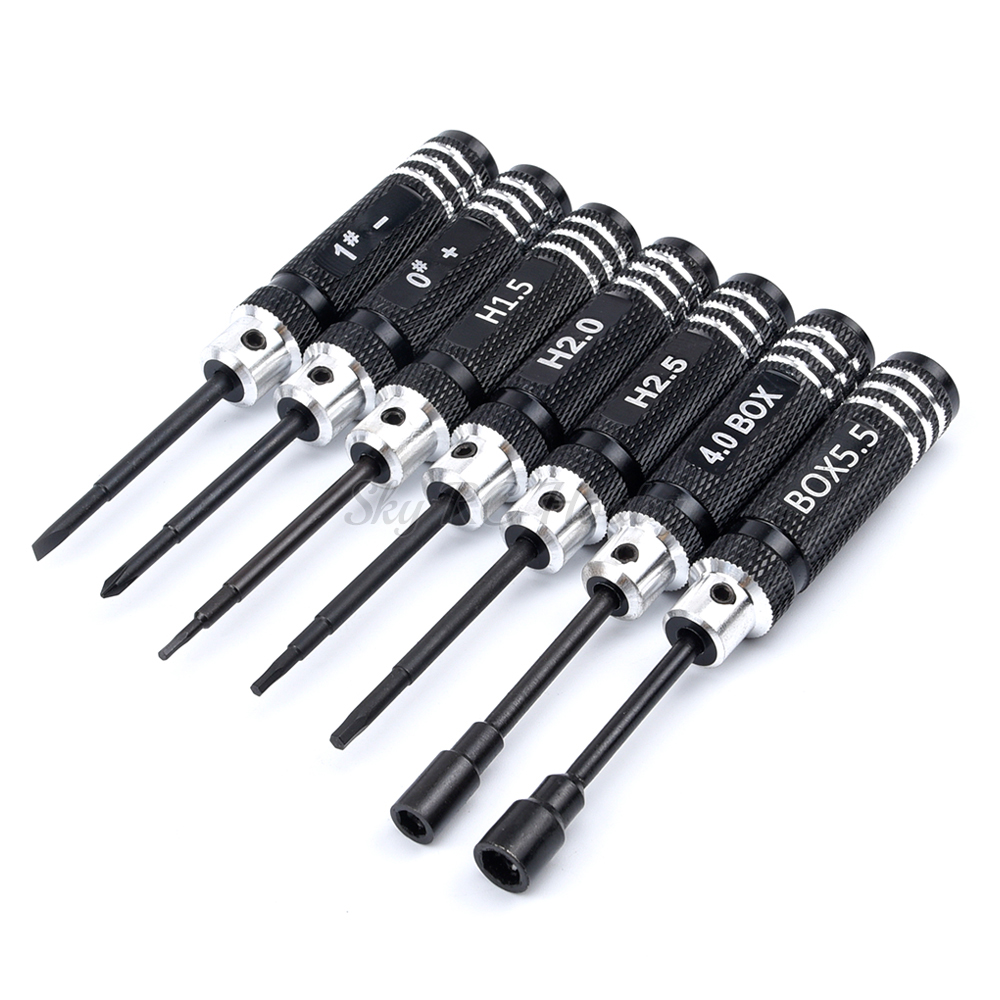 Rc Helicopter Tool Kit - 7ชิ้น/เซ็ต0/1/1.5/2/2 5/4/5 5มม.DIY Hexagonal Hex Screw