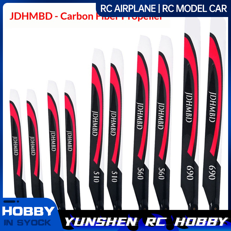 Rc Helicopter Blade - ใบพัดหลักเฮลิคอปเตอร์ Jdhmbd Rc ขนาด 360/380/420/510/560/690 มม.
