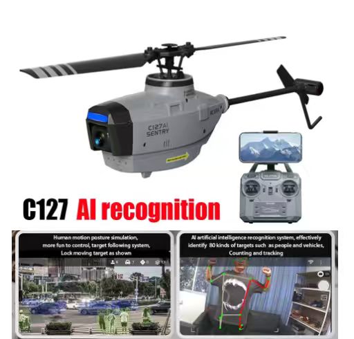 Rc Helicopter Single Rotor - เฮลิคอปเตอร์บังคับวิทยุ RC ERA C127 AI Brushless