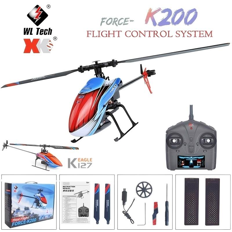 Rc Helicopter Gyro - WLtoys RC เฮลิคอปเตอร์ K200 K127 2.4
