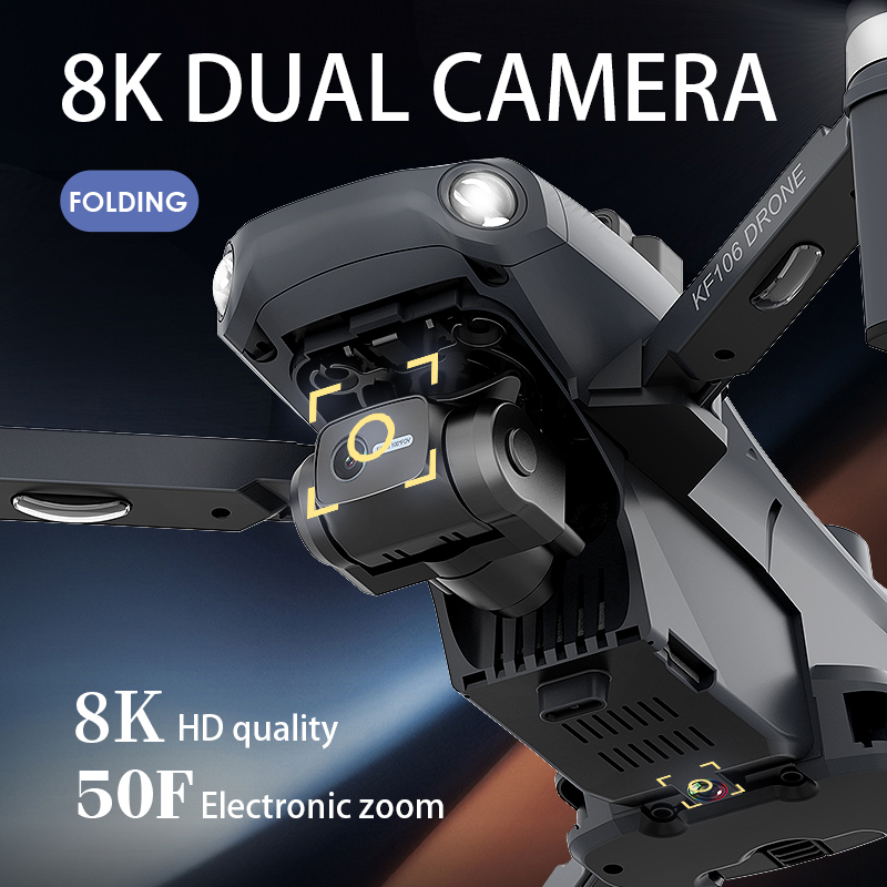 2022 ใหม่KF106 Max Drone 8K Pr - Rc Helicopter Electric บทวิจารณ์และราคา