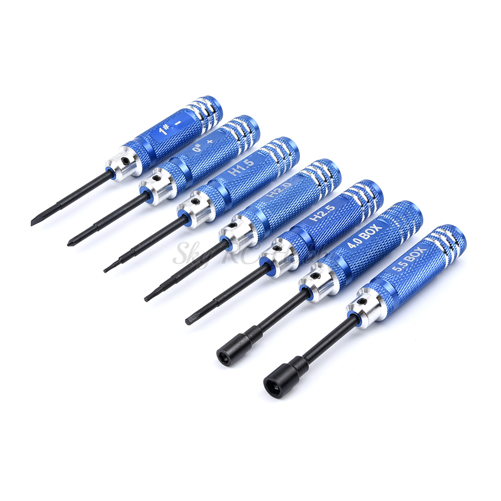 7ชิ้น/เซ็ต0/1/1.5/2/2 5/4/5 5ม - Rc Helicopter Tool Kit บทวิจารณ์และราคา