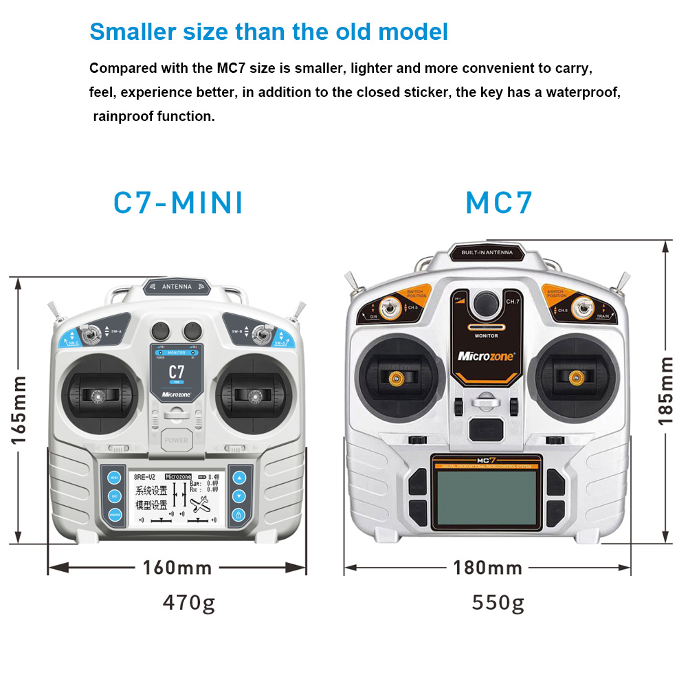 MicroZone MC7 Controller C7 เค - Rc Helicopter Battery บทวิจารณ์และราคา