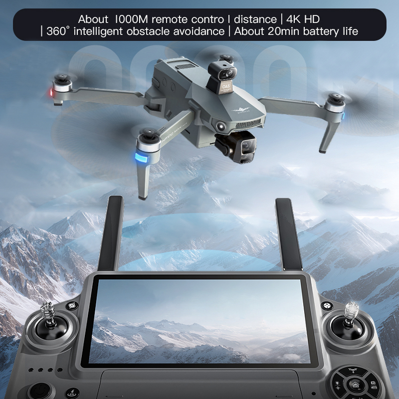 KF100 MAX GPS Drone 4K กล้อง 3 - Rc Helicopter Electric บทวิจารณ์และราคา