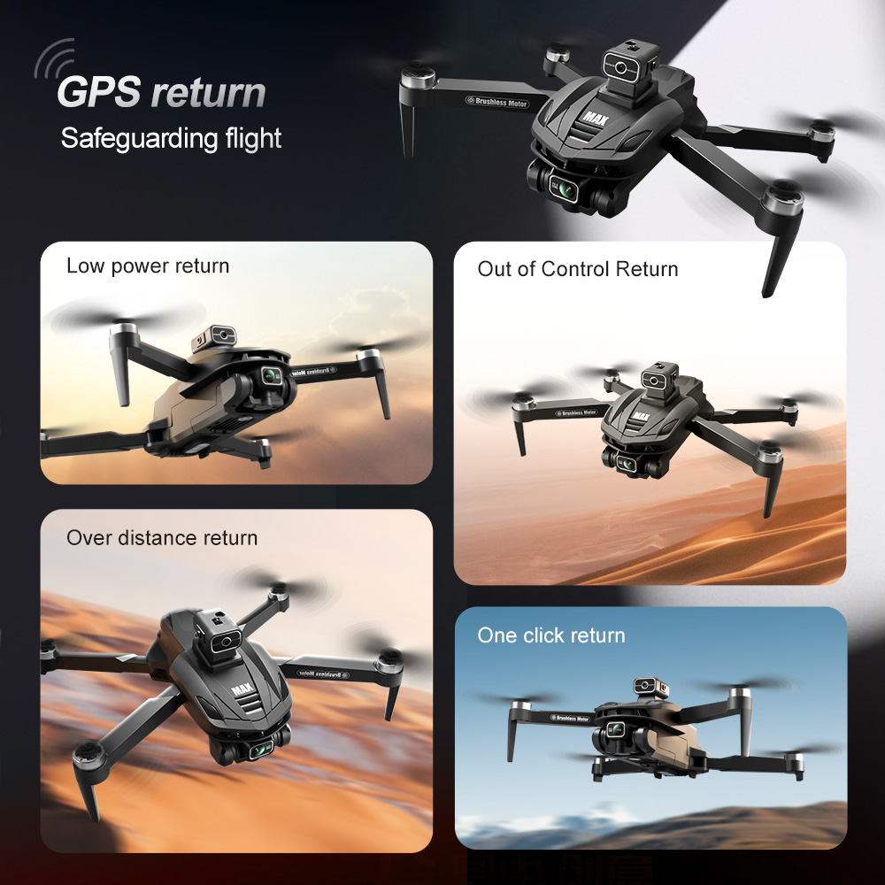 V168 PRO Max GPS Drone 8K Prof - Rc Helicopter Electric บทวิจารณ์และราคา