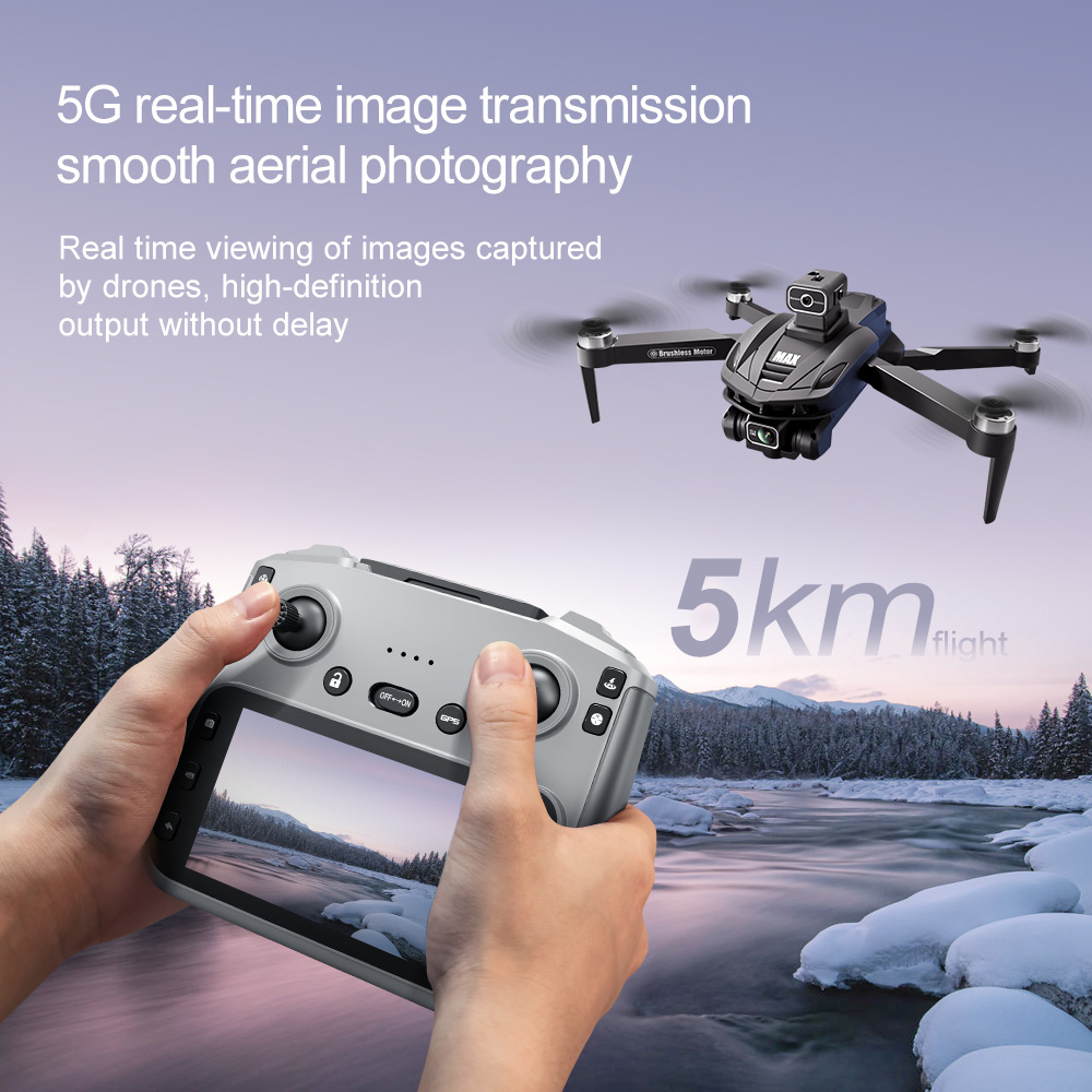 V168 PRO Max GPS Drone 8K Prof - Rc Helicopter Electric บทวิจารณ์และราคา