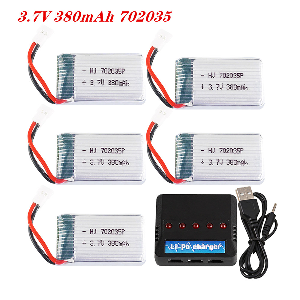 3.7V 380Mah 702035 Lipo แบตเตอ - Rc Helicopter Parts บทวิจารณ์และราคา