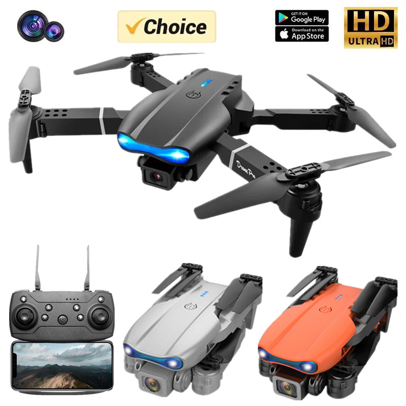 ใหม่ Mini Drone E99 4K WIFI HD - Rc Helicopter Gas บทวิจารณ์และราคา